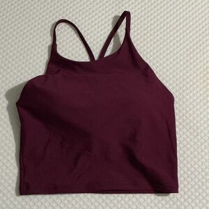 Old Navy Active Powersoft Tank in Rich Burgundy
